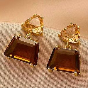 🍾🤎 NWT- 14K Gold Plated Zircon Earrings 🍾🤎